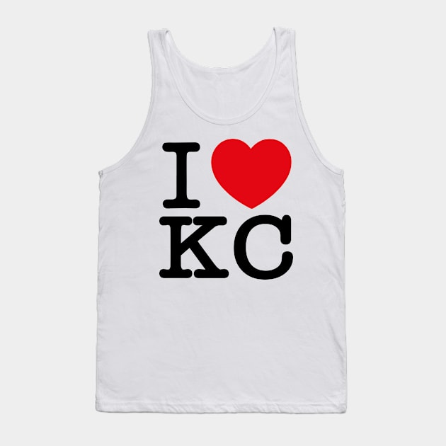 i heart KC Tank Top by jefvr